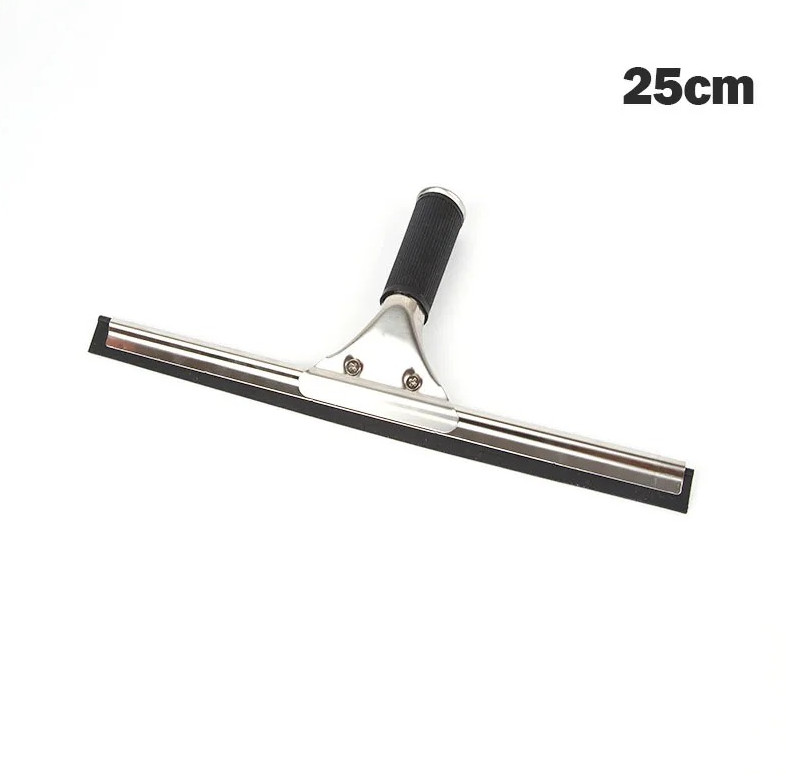 1pcs Glass Cleaning Squeegee Window Wiper 25/35/45cm Rubber Blade Cleaner – NEW