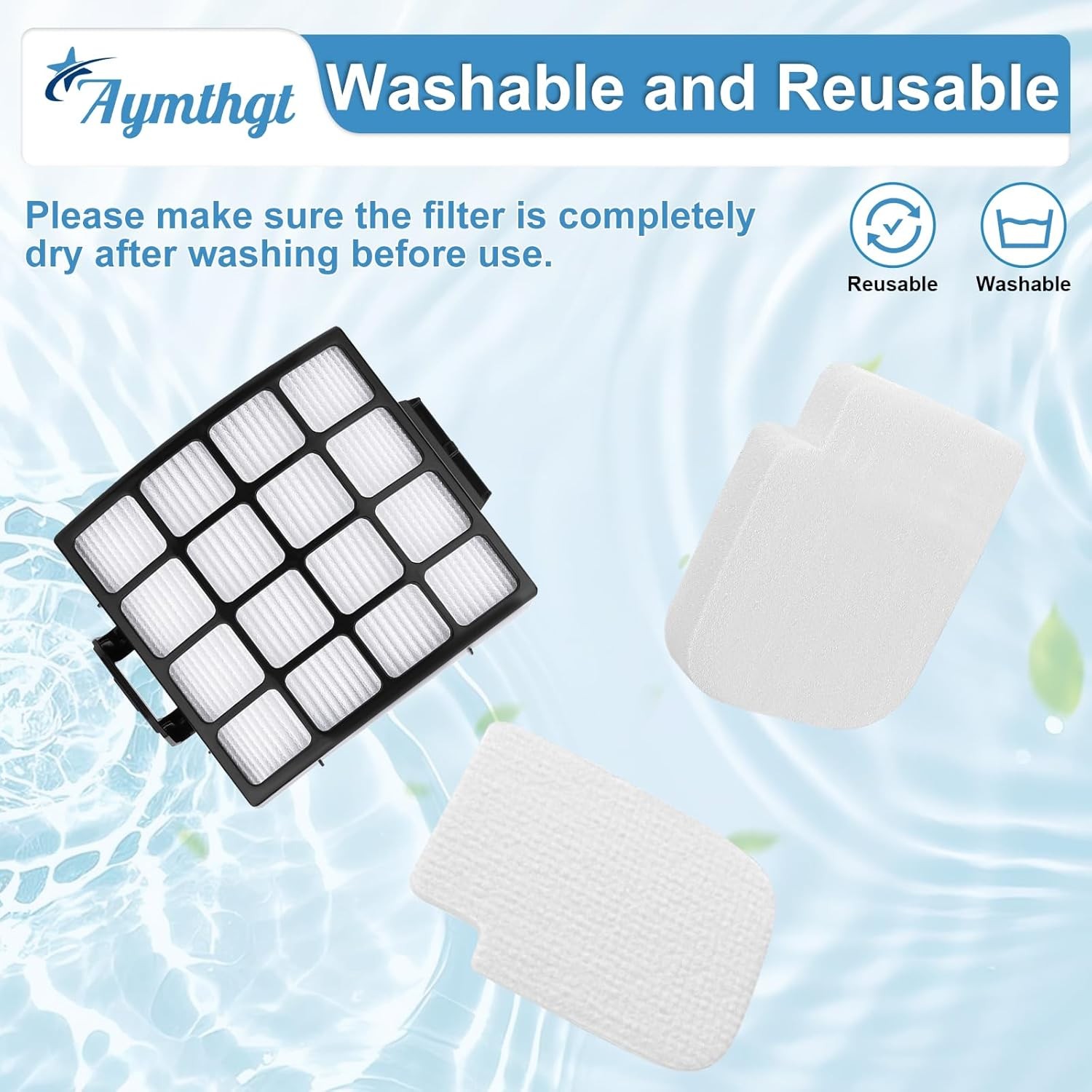 AZ3002 Replacement Filters for shark AZ3002 AZ3000 AZ3000W Upright Vacuum Part