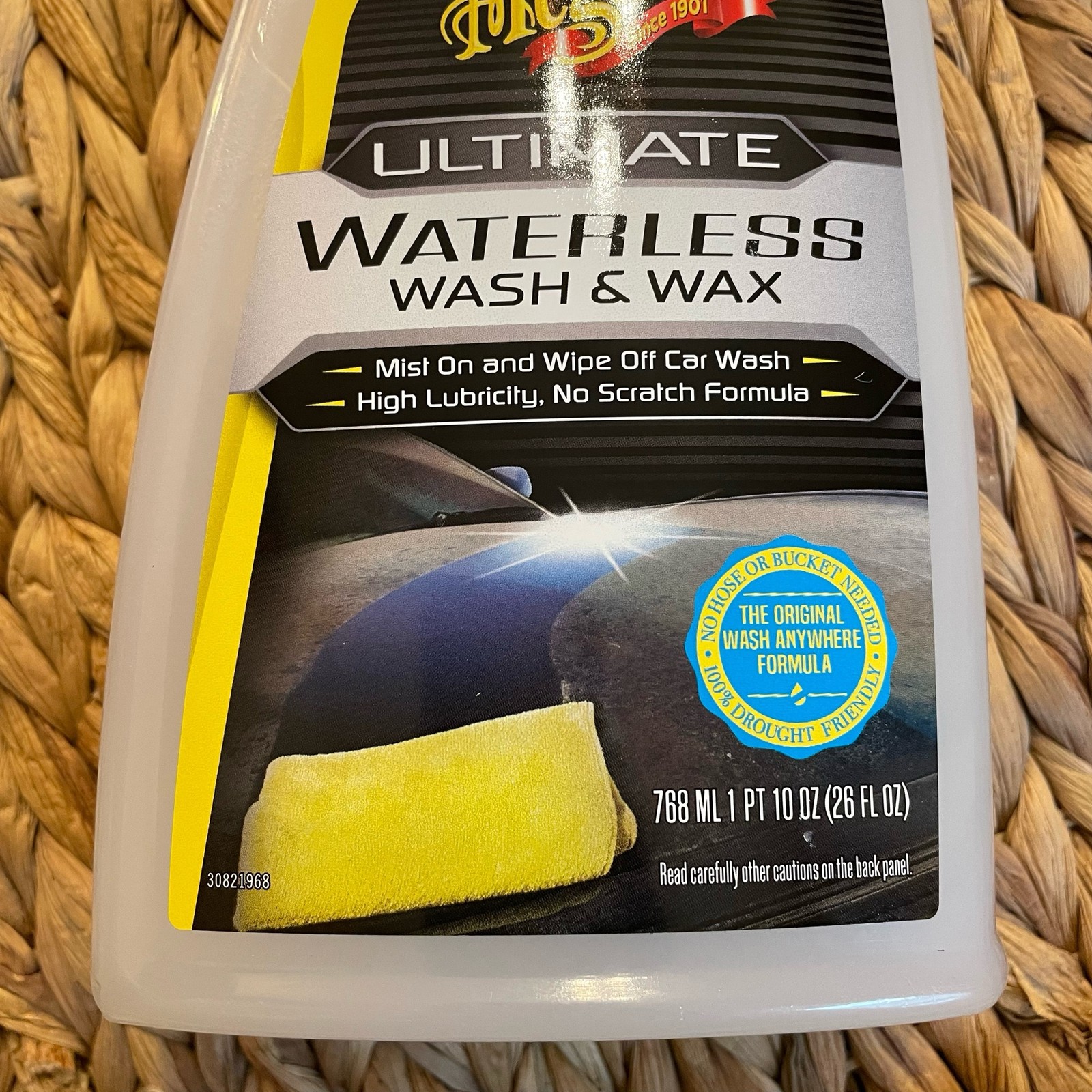 ✅Meguiar’s Ultimate Waterless Wash & Wax Spray G3626 26 oz #️⃣0560