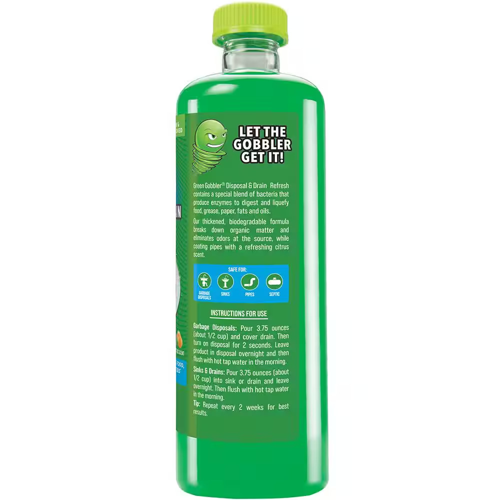 22.5 Oz. Disposal and Drain Cleaner (2-Pack)