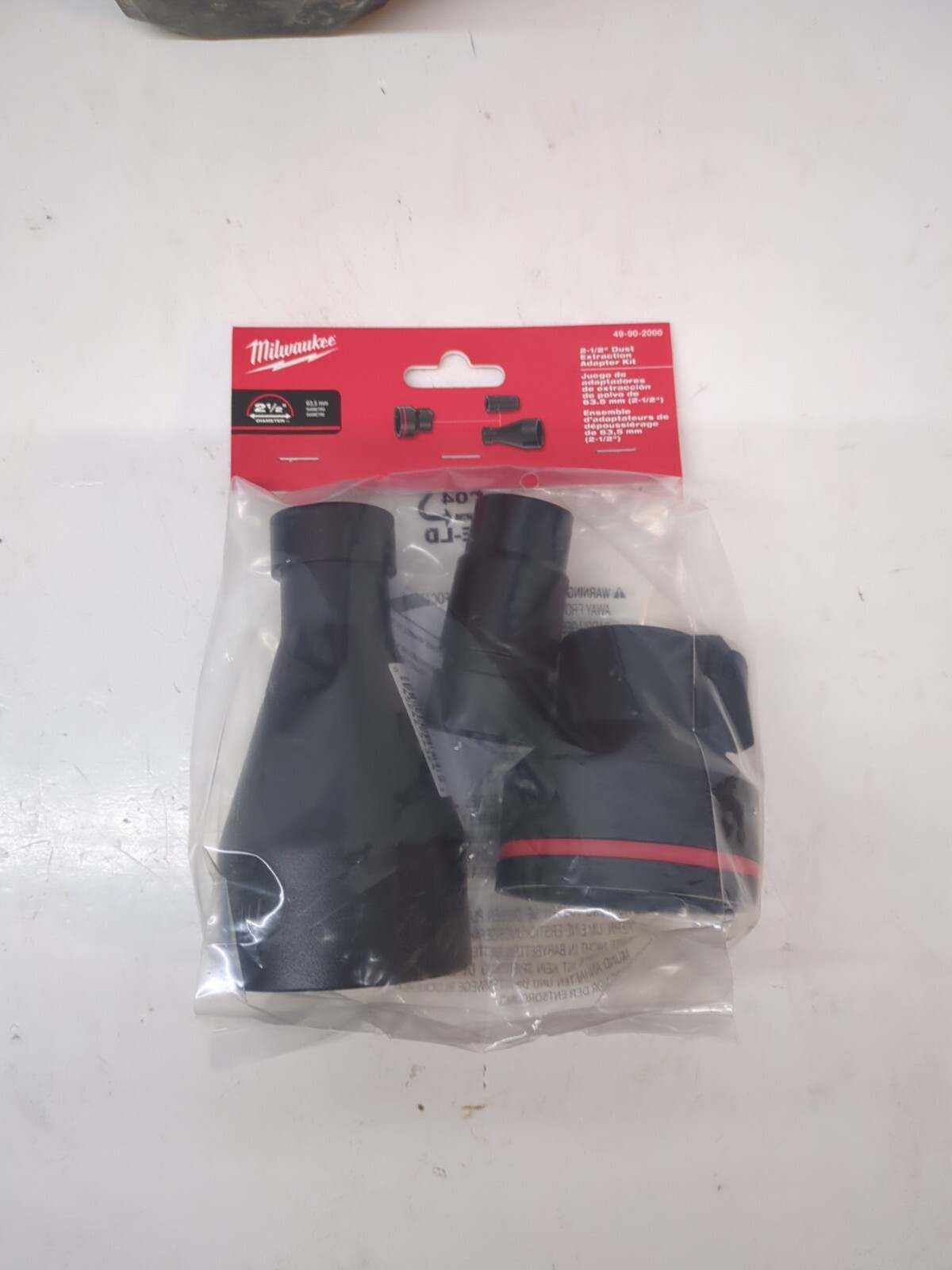 Milwaukee 49-90-2000 2-1/2″ Dust Extraction Adaptor Kit