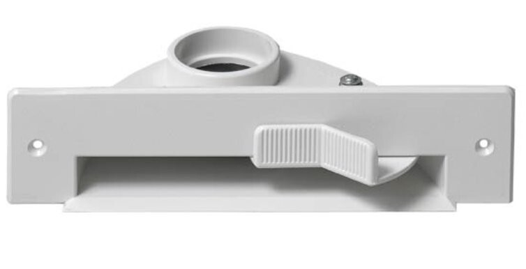 White VacPan Vac Pan Central Vacuum Automatic Dustpan
