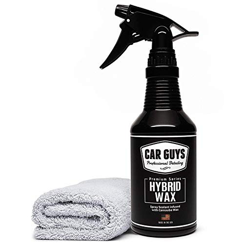 Hybrid Wax – Advanced Car Wax – Long Lasting and Easy to 18 Ounces w/ Towel