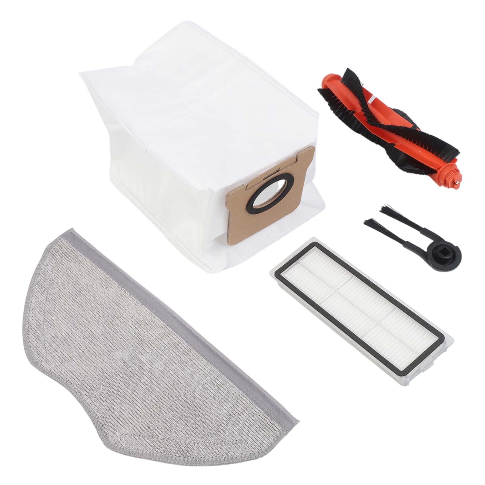 Replacement Kit for Xiaomi Robot Vacuum H40 OV51 with Brush Filter and Mop Pads
