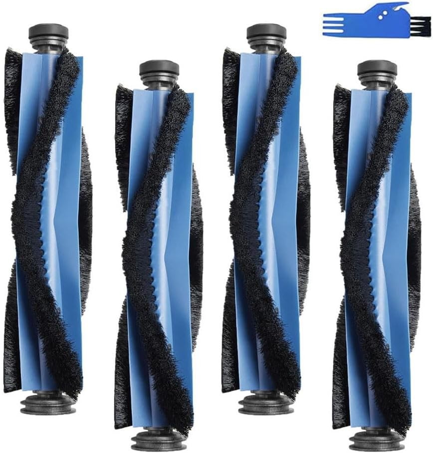 4 Pack X10 Main Brush Accessories Fit for eufy X10 Pro Omni Robot Vacuum 1
