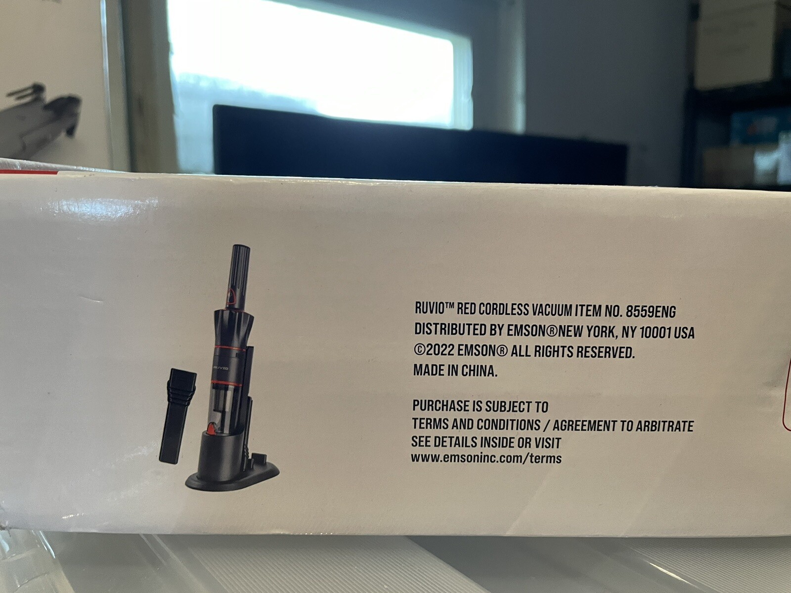 Vacuum Ruvio Pro Rechargeable Cordless Handheld 4 Piece Accessory Kit Included