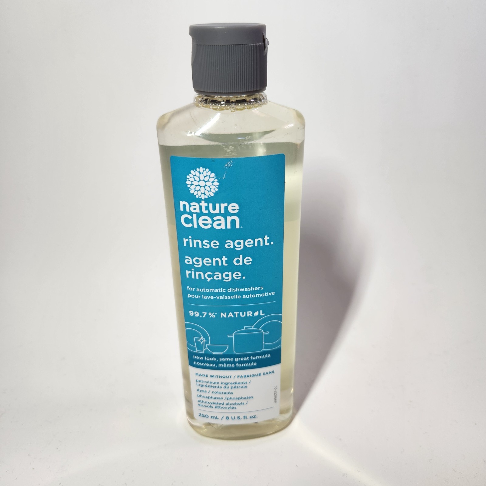 Nature Clean Automatic Dishwasher Rinse Agent Natural – 8 fl oz