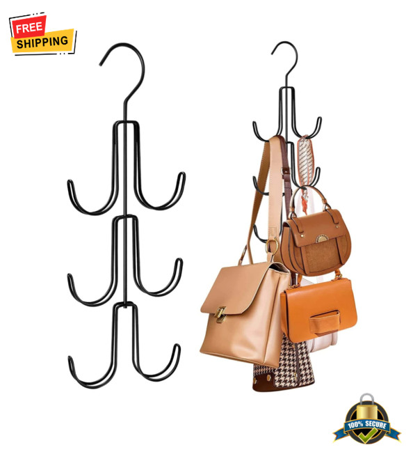 1 pc Multifunctional Hanging Organizer Hook for Bags, Belts & Accessories