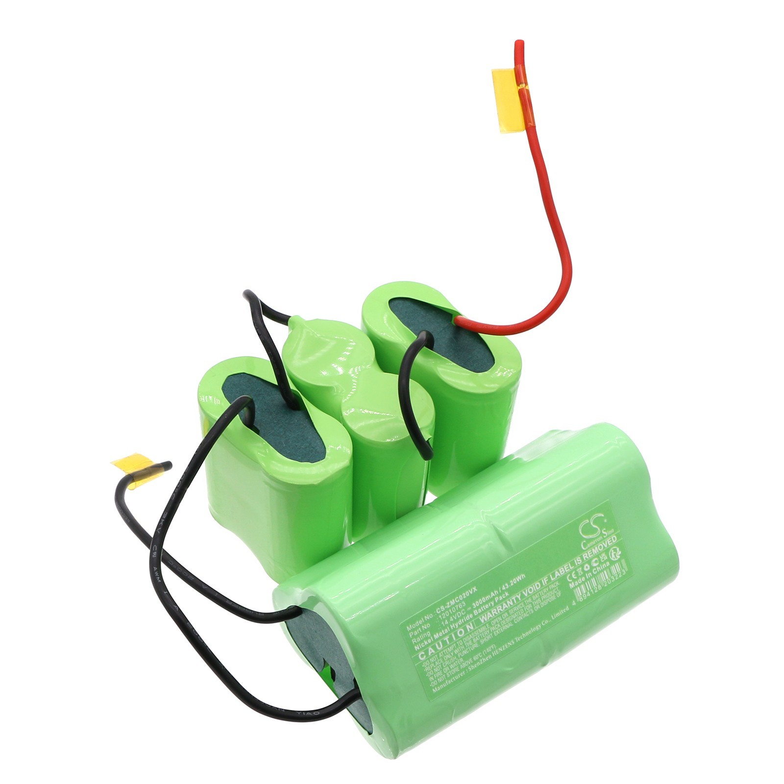 BATTERIE Ni-MH 14.4V 3000mAh Type 12010763 For Zelmer ZVC020ZQ