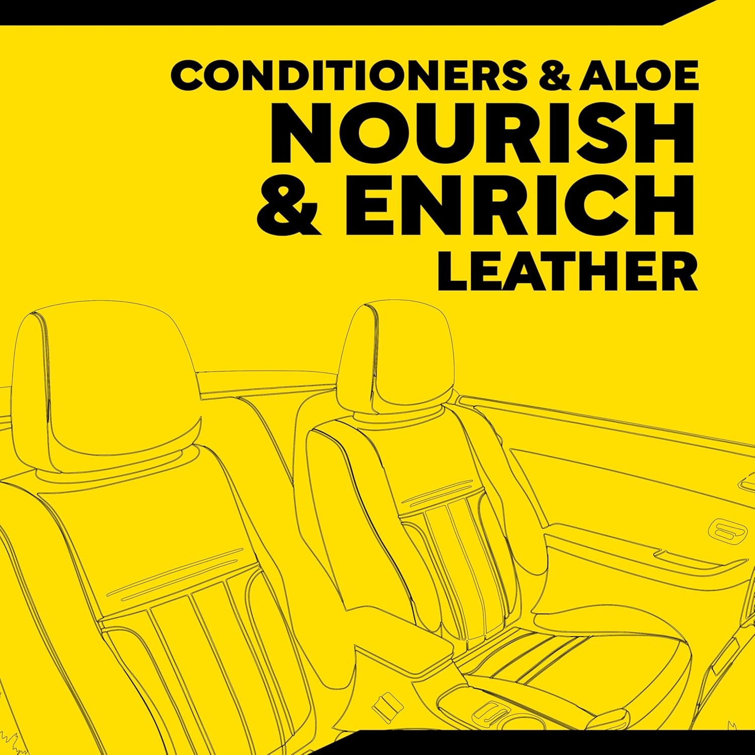 Meguiar’s Gold Class Rich Leather 3-in-1 Spray, 15.2 oz, 2 Packs