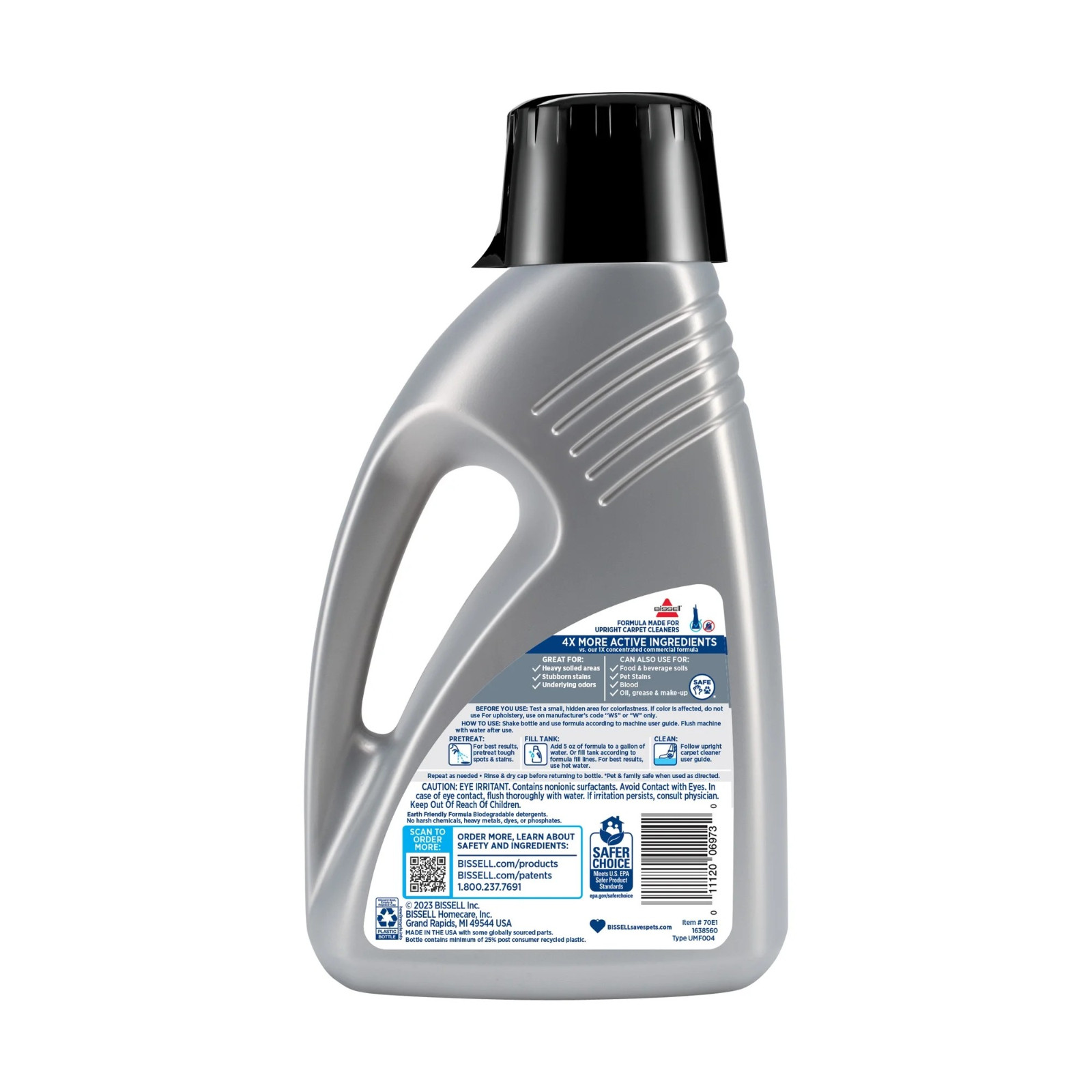 BISSELL Advanced Pro Max Clean + Protect Deep Cleaning Carpet Formula, 50 oz.
