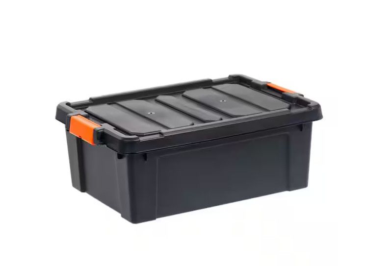 12 gal. Heavy-Duty Stackable Storage Tote