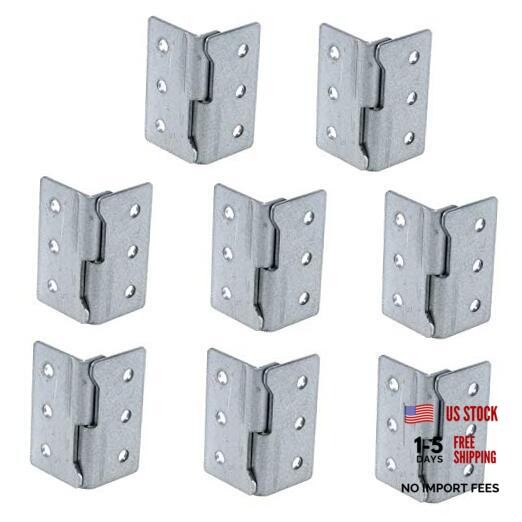 Set(16Pcs) Trailer Wood Sides Bracket, 2″ x 1.1″(LxW), Trailer Rack Corner 8
