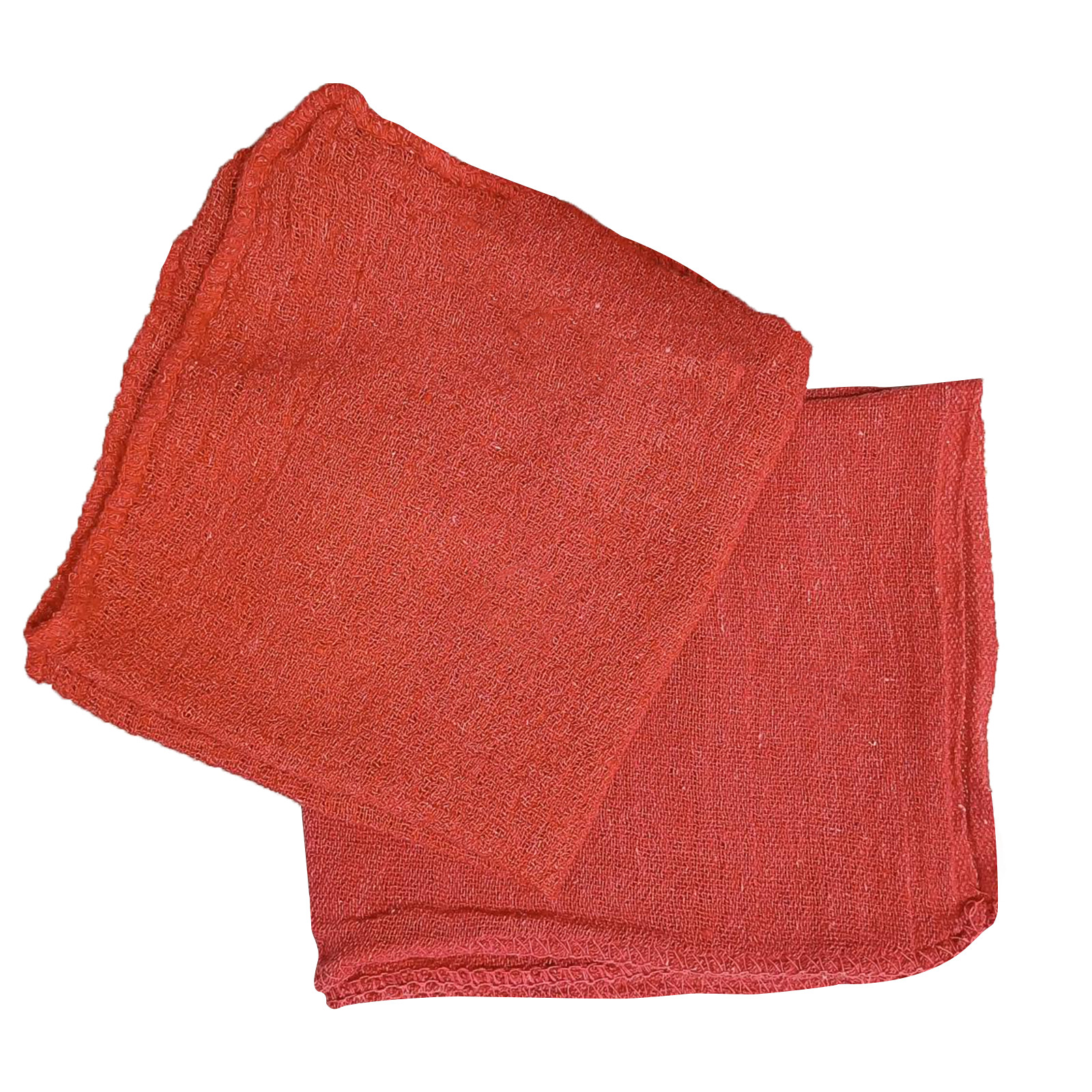Premium Red Shop Towels For Cleaning – 13 x 14 inch A Grade Cleaning Towels