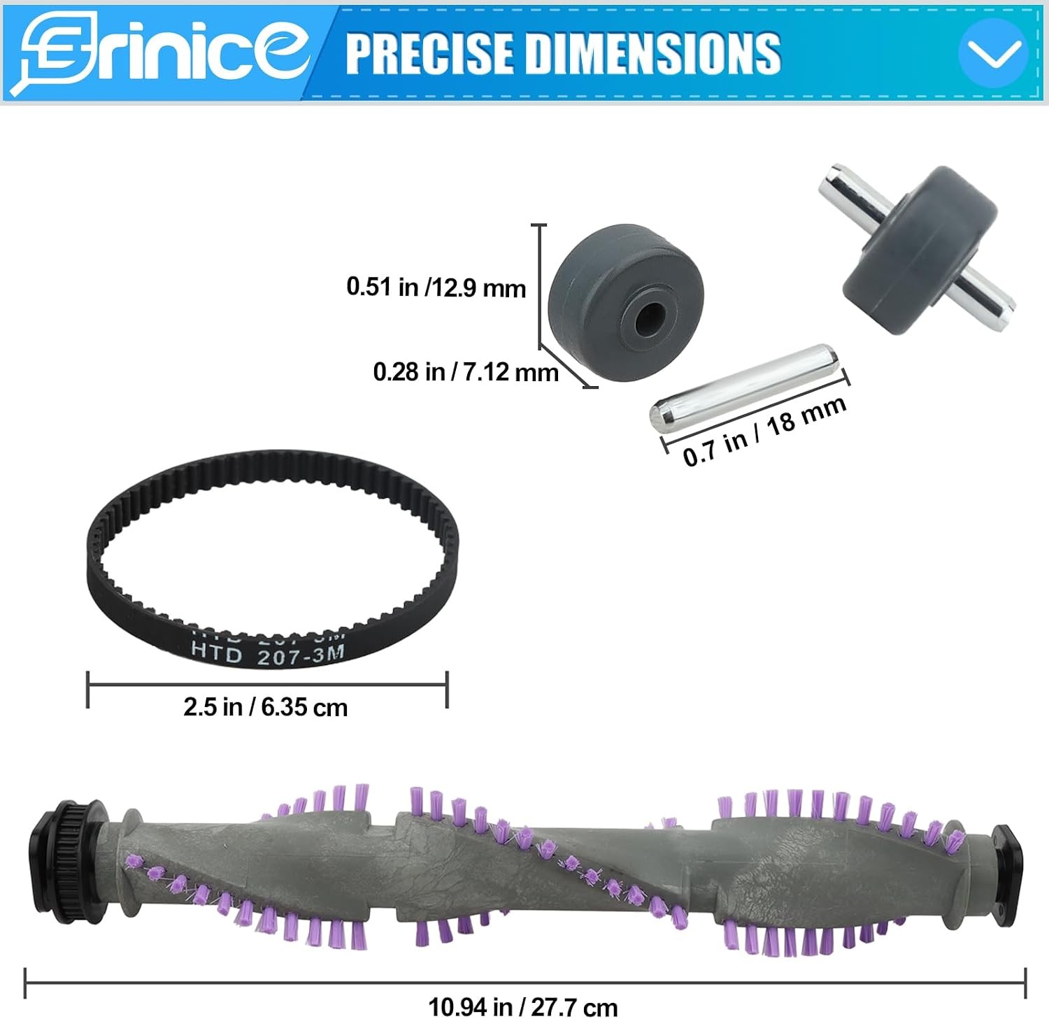 Replacement Brush Roller for Shark Navigator Lift Away Upright Vacuum NV22