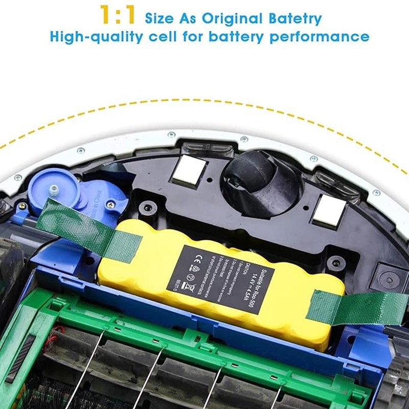 14.4V For iRobot Roomba Battery 500 Series 600 700 800 780 650 Replacement