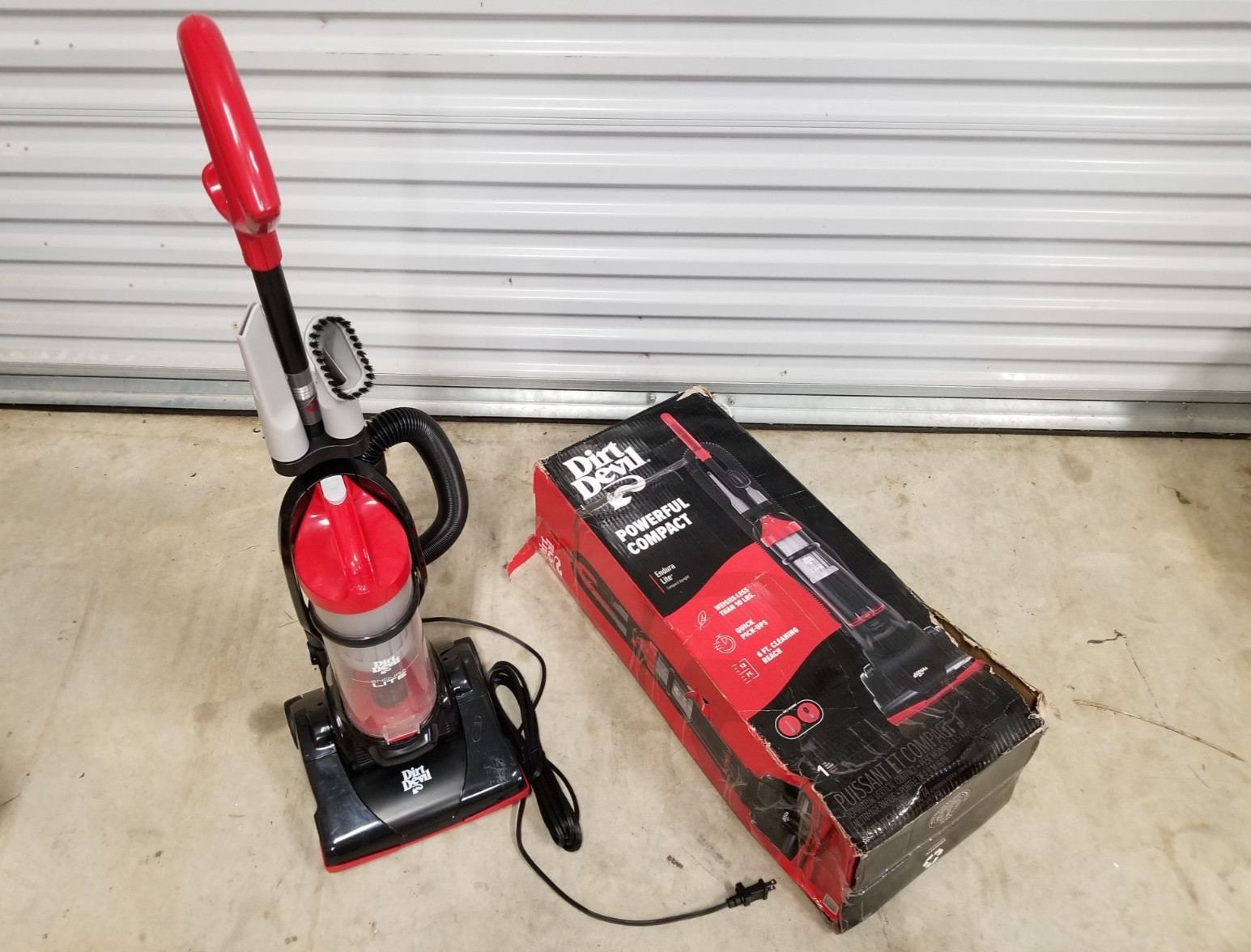 Dirt Devil Endura Lite Upright Vacuum Bagless CleanPath Powerful – UD20121