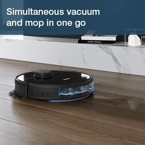 ECOVACS DEEBOT OZMO 920 Robot Vacuum Mop Laser Mapping Alexa Black