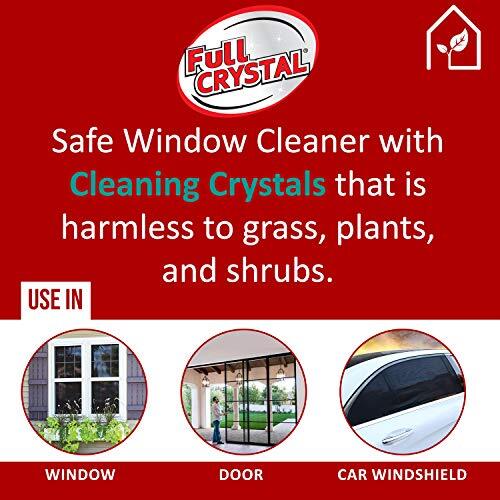 Full Crystal Refill Kit – Two 4 Oz. Crystal Powder Exterior Window Cleaner Pa…