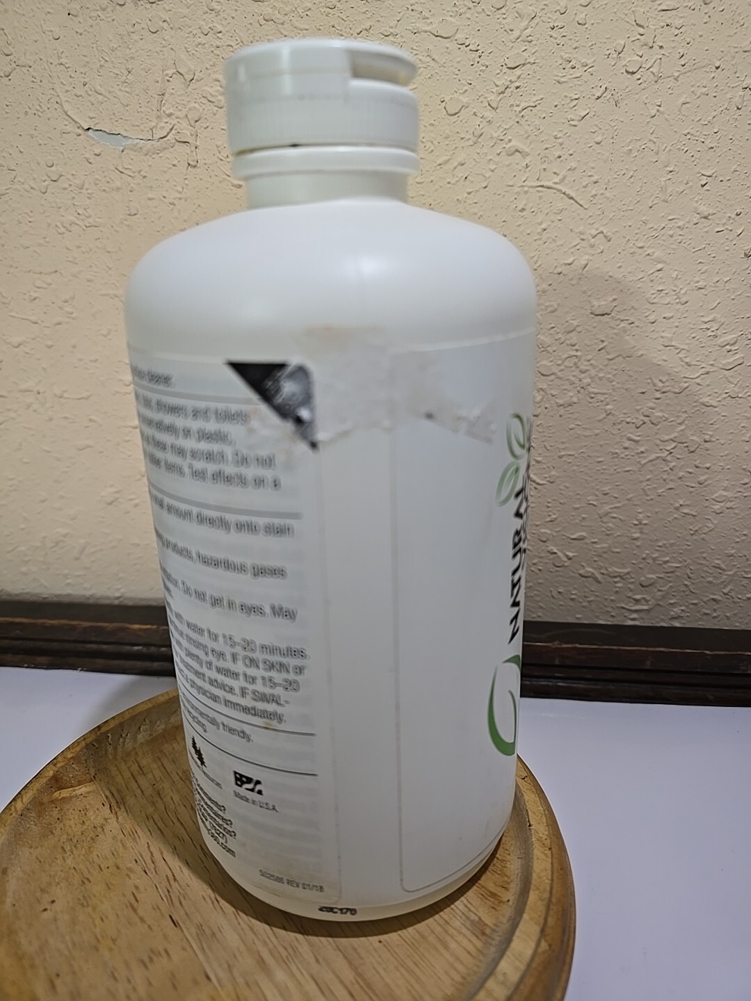 Natural Visions Soft Cleanser Hard Surface Cleaner 1 Liter NEW