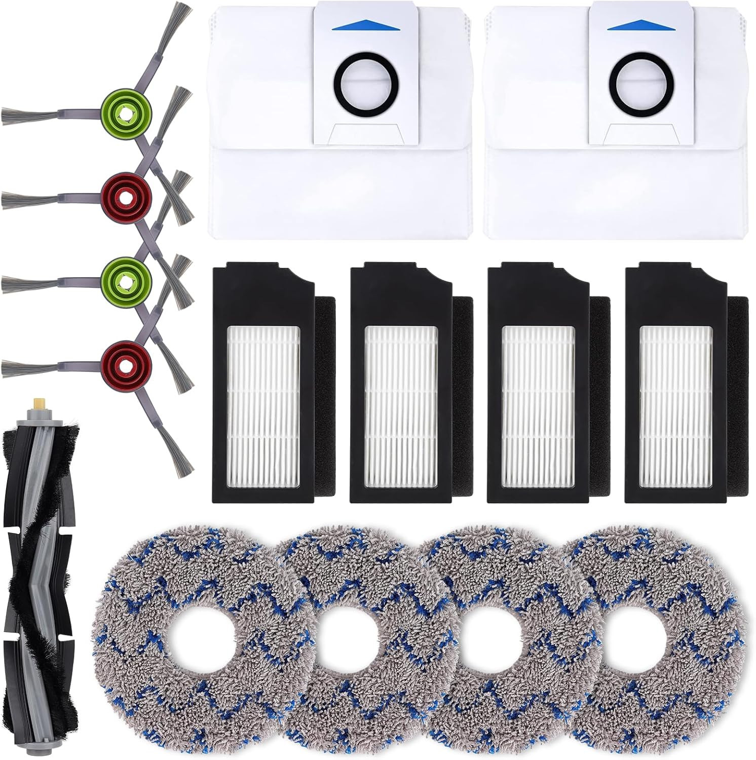 Replacement Parts for ECOVACS DEEBOT X1 OMNI Turbo T10 T20 Kit