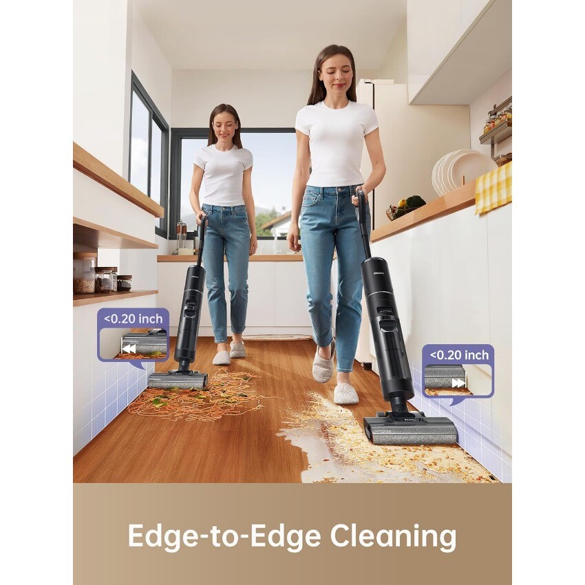 DREAME H12 PRO Vacuum Mop, Wet Dry Vacuum Cleaner for Hard Floor, Vacuum