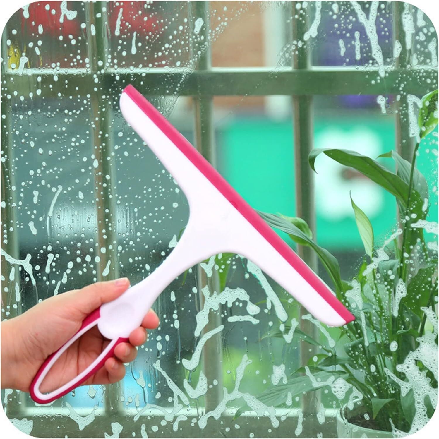 Window Mirror Car Windshield Squeegee Shower Glass Wiper Kitchen House Clean US