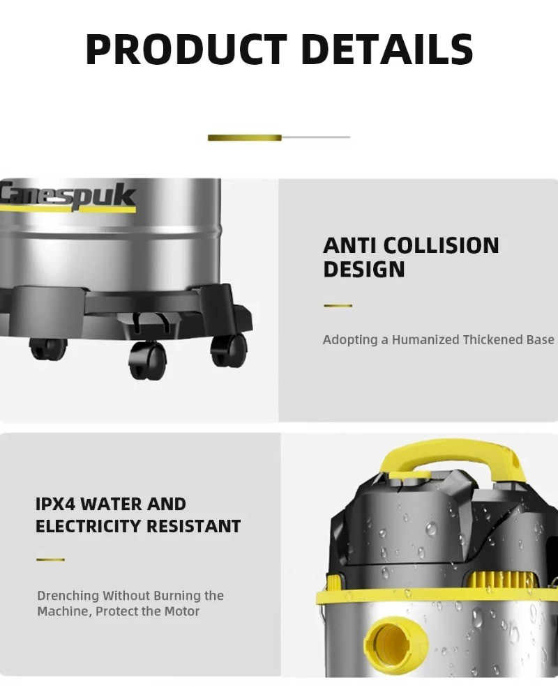 Vacuum Cleaner, Industrial, Household, Car Wash, Cleaning, High Power.