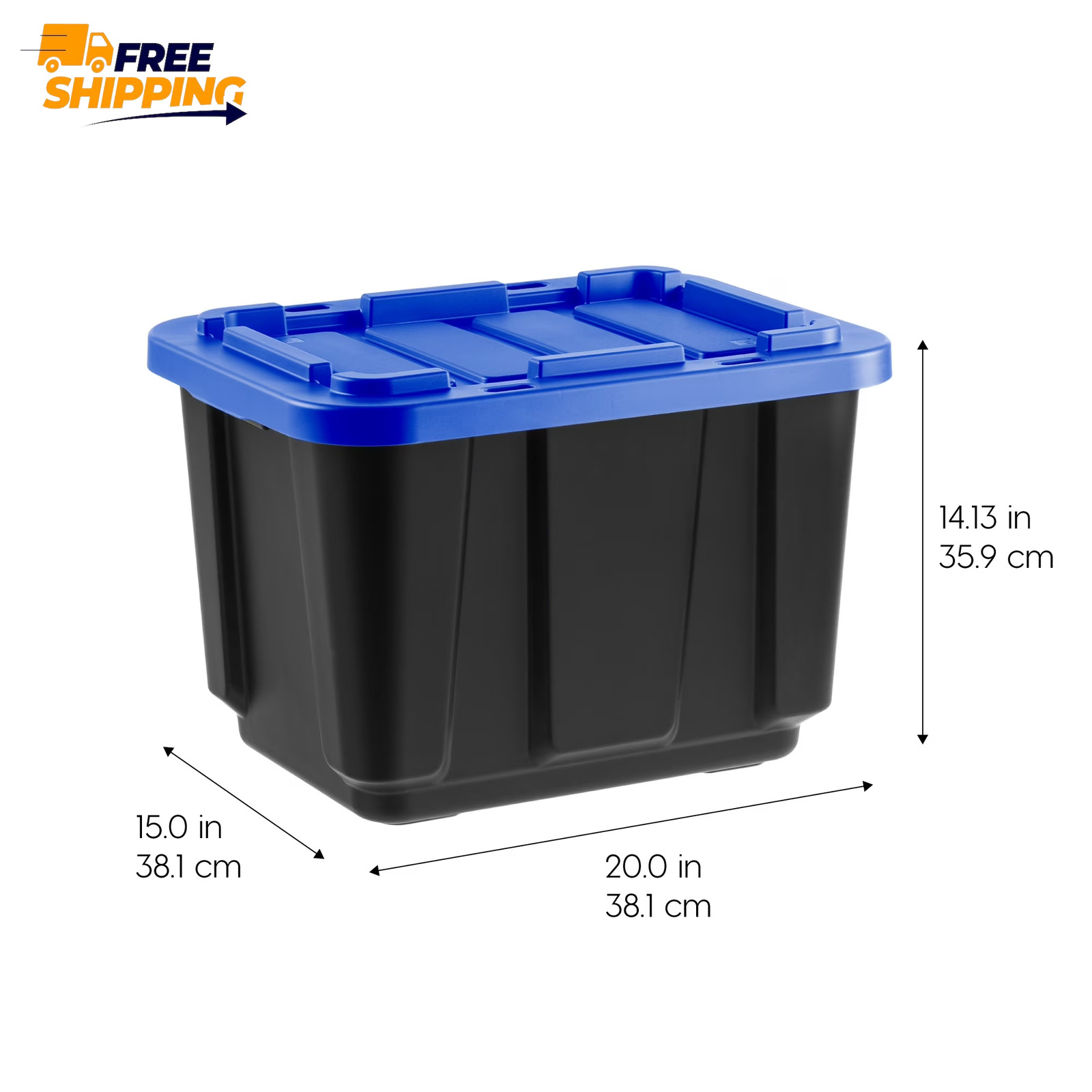 IRIS 12 Gal. Plastic Storage Bins with Lids, Latching Totes, Heavy Duty ✌️👍