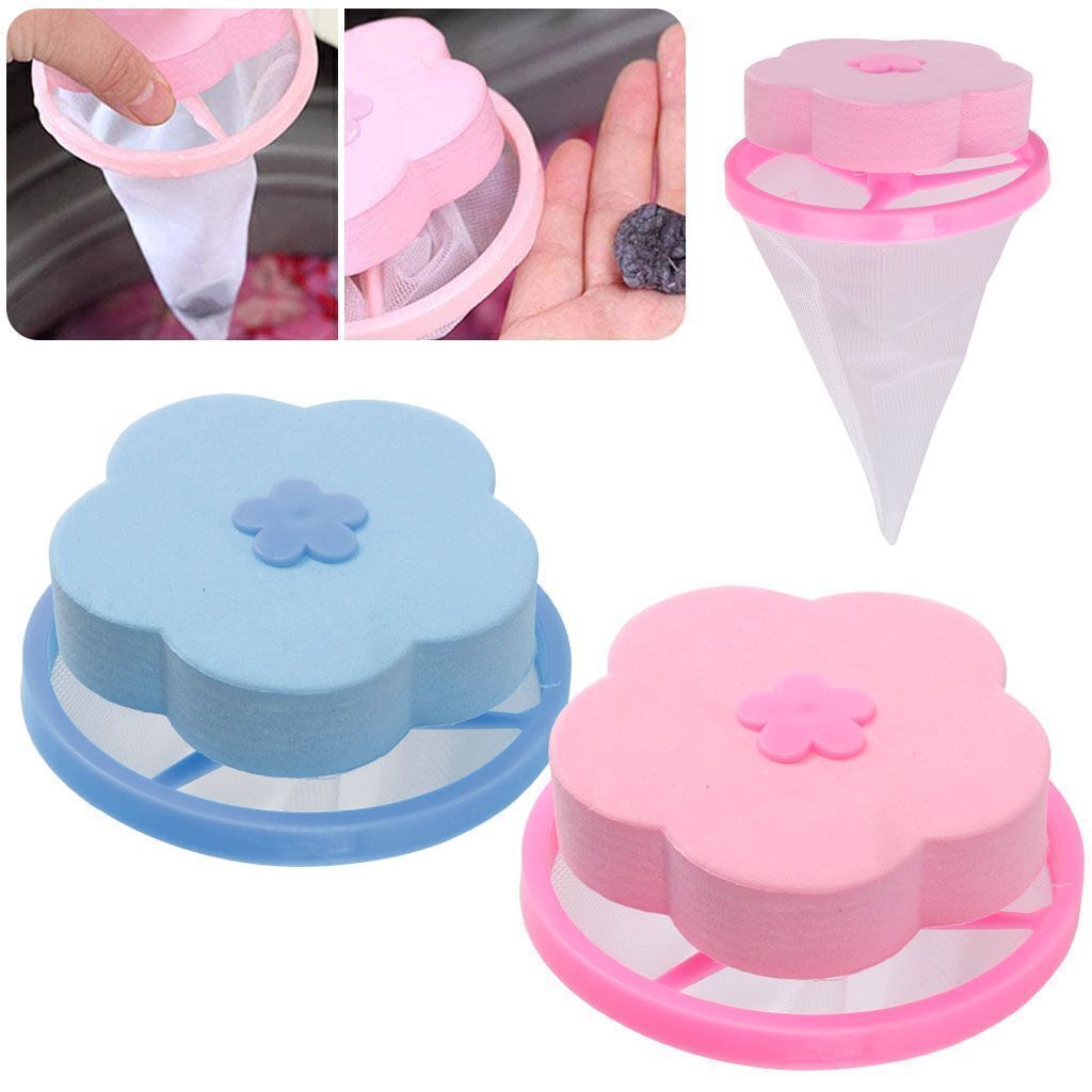 1-10x Floating Pet Fur Catcher Laundry Lint Pet Hair Remover For Washing Machine