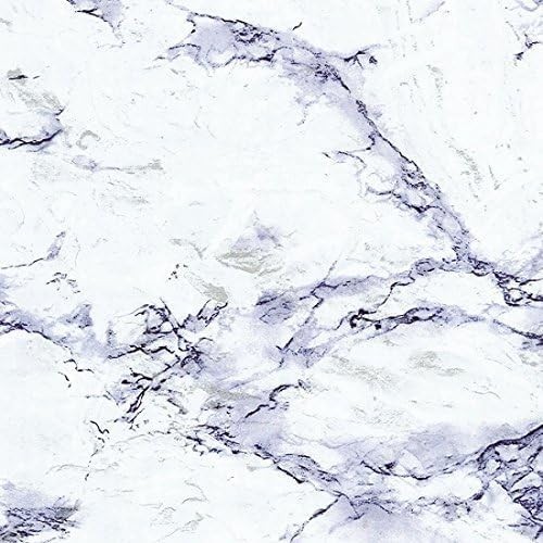 Blue Marble Self-Adhesive Shelf Liner – Stylish Protective Vinyl Covering 18×108