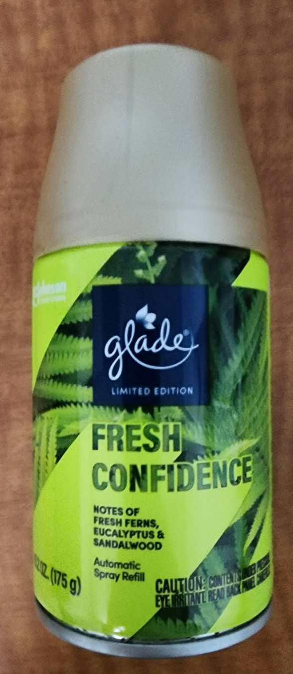 6 Glade Automatic Spray Refill Fresh Confidence Scent Air Freshener Home Limited