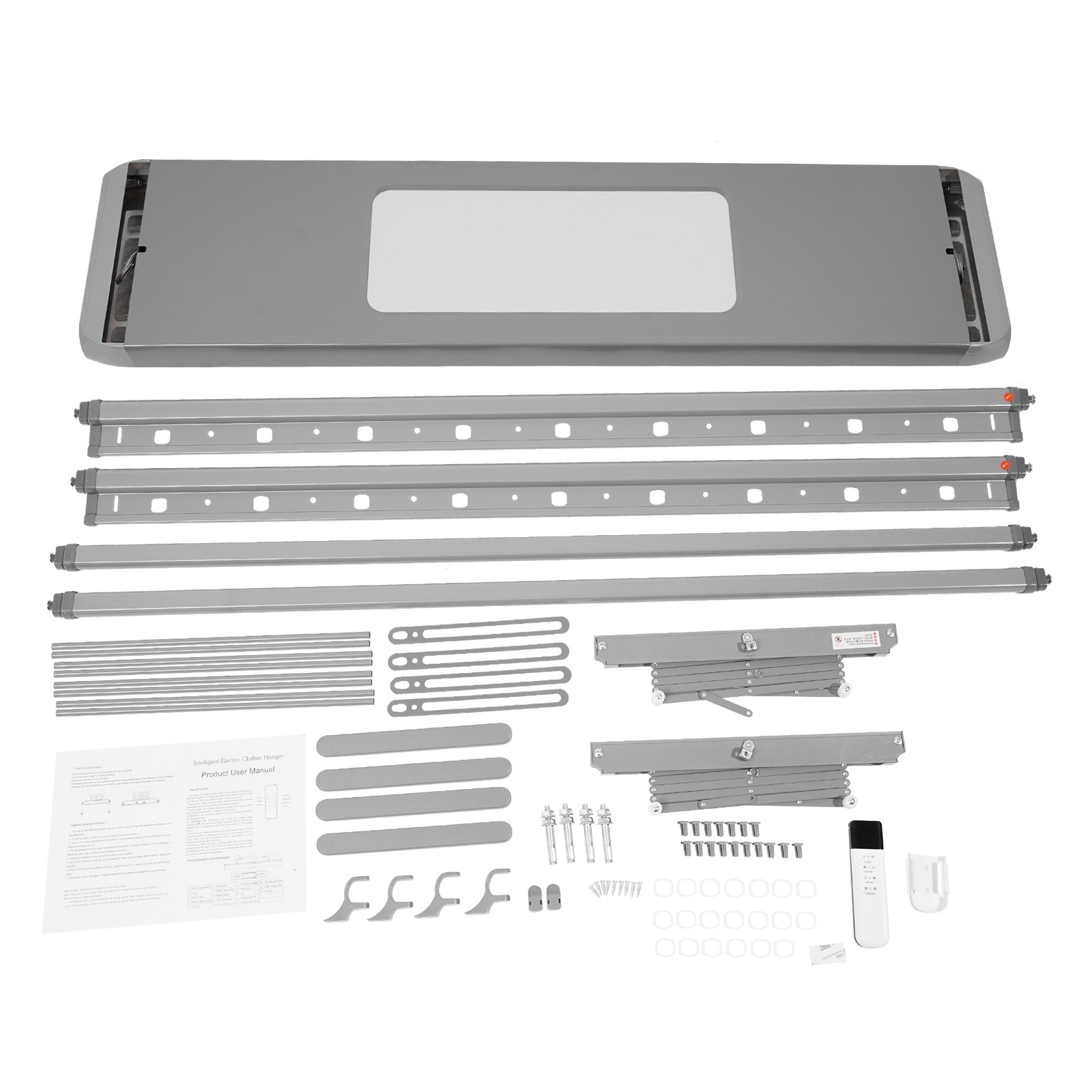 Electrical Airing Rack W/light, 110v Airing Rack W/remote Control For Balconies