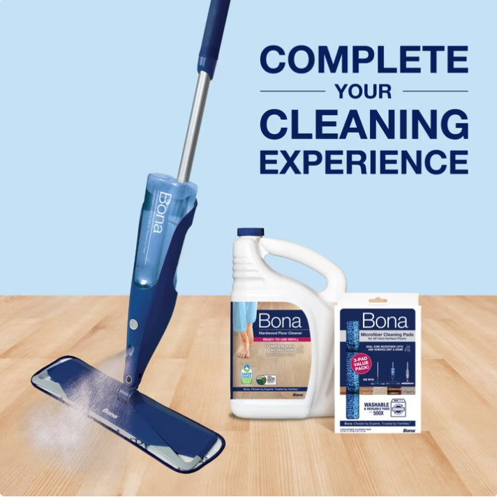 2 Pack Bona® Hardwood Floor Cleaner Refill 128 Fl Oz