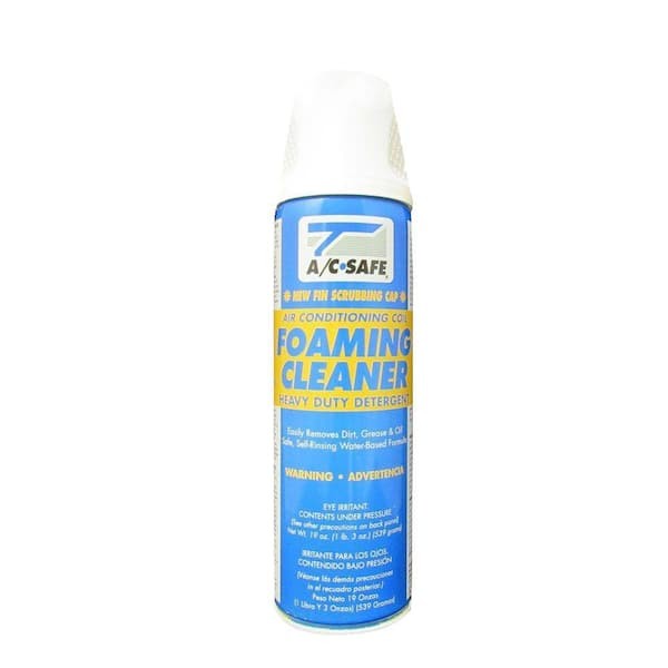 Foaming Air Conditioner Coil Cleaner No Rinse Formula AC Evaporator Cleaner 19oz