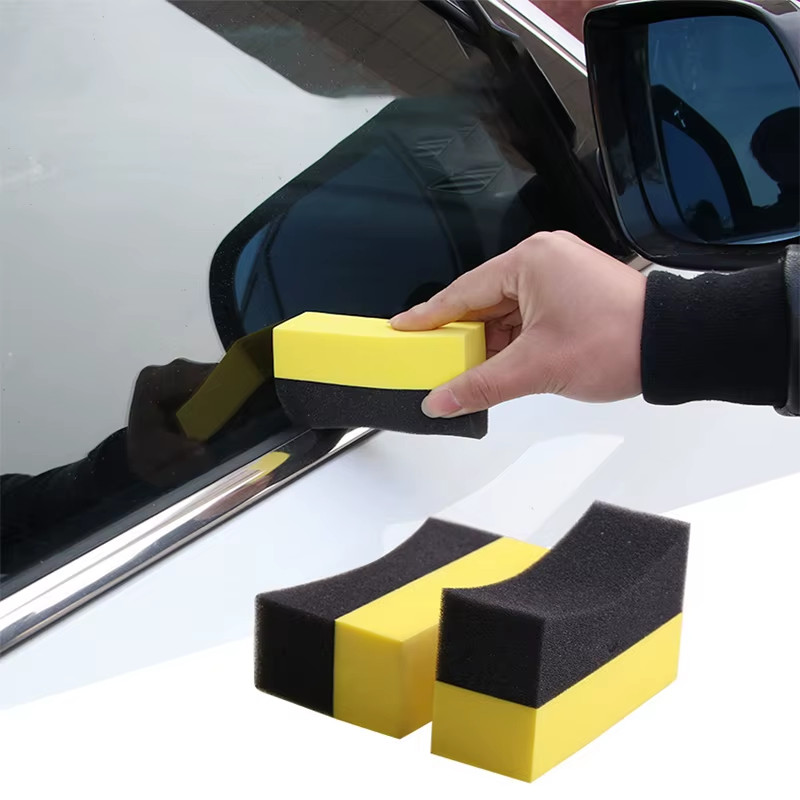 5 PCS Car Cleaning Sponge Brush Set Wheel Tire Wash Wax Polishing Tools