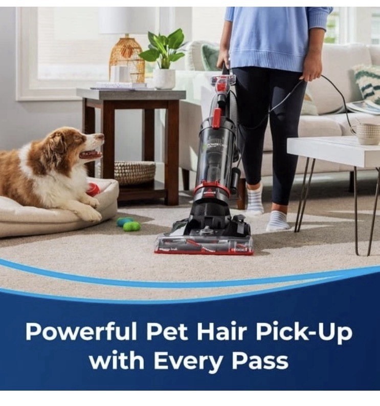BISSELL PowerForce Helix Turbo Pet Upright Vacuum Cleaner Pet Hair Tool