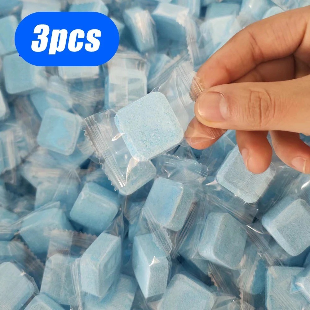 20Pcs Washing Machine Cleaner Washer Deep Solid Cleaning Effervescent Tablets