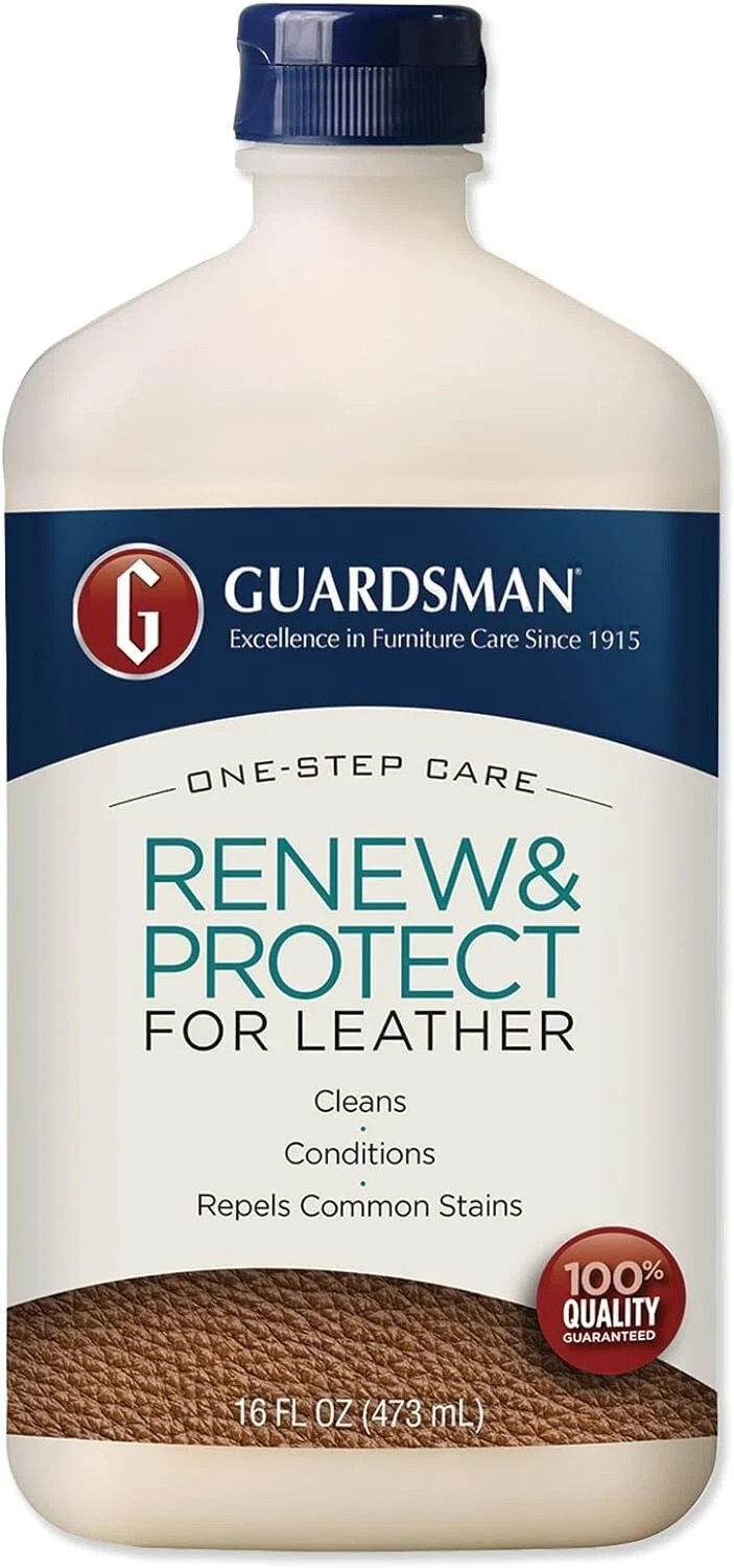 16 oz Guardsman Renew & Protect Leather Cleaner, Conditioner, and ⭐️⭐️⭐️⭐️⭐️