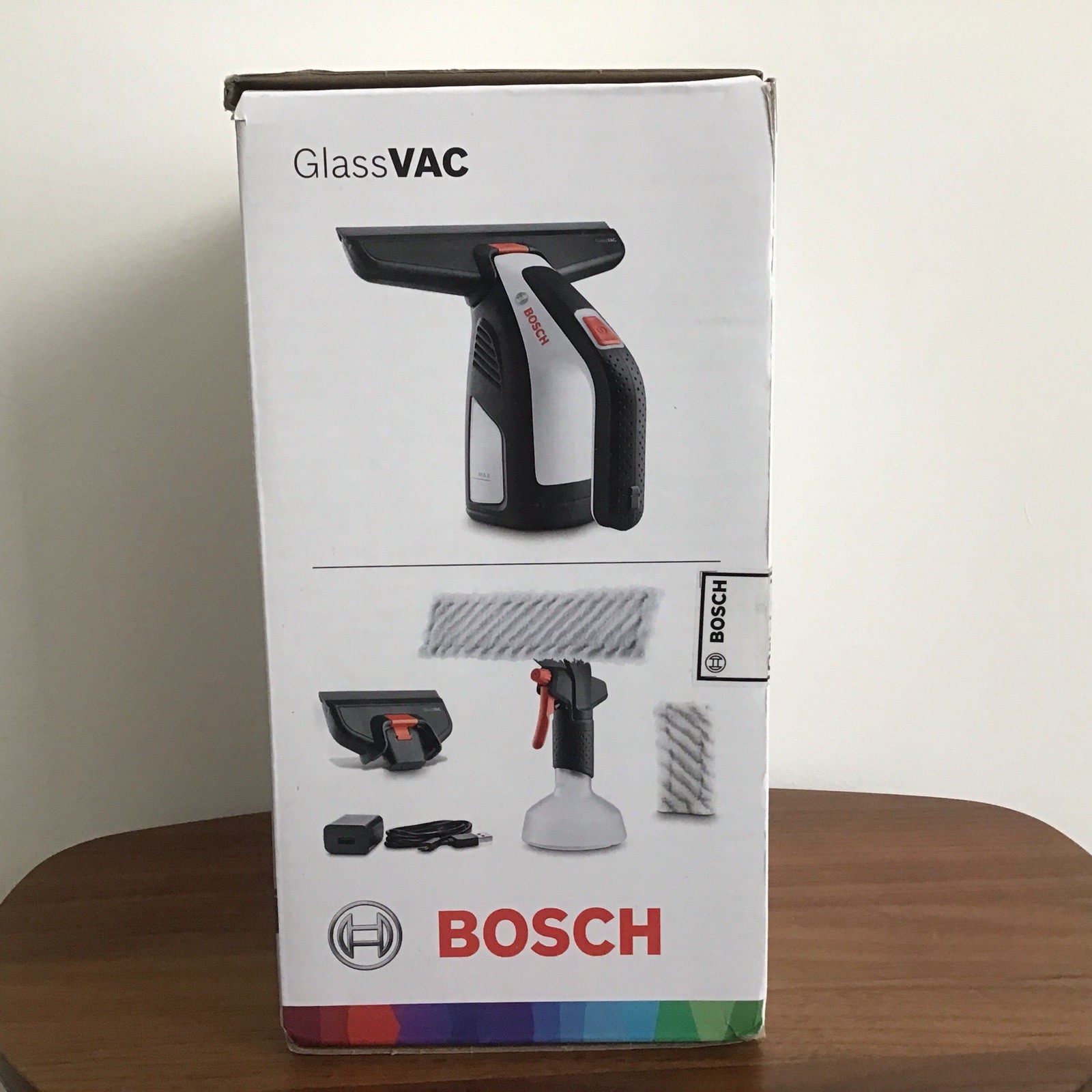 Bosch GlassVAC Battery-Powered Window Tile Vacuum Washer Cleaner
