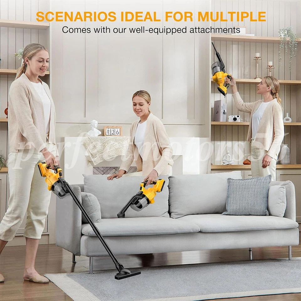 5 in 1 Cordless Vacuum Cleaner with 20V Battery Handheld Electric Vacuum Cleaner
