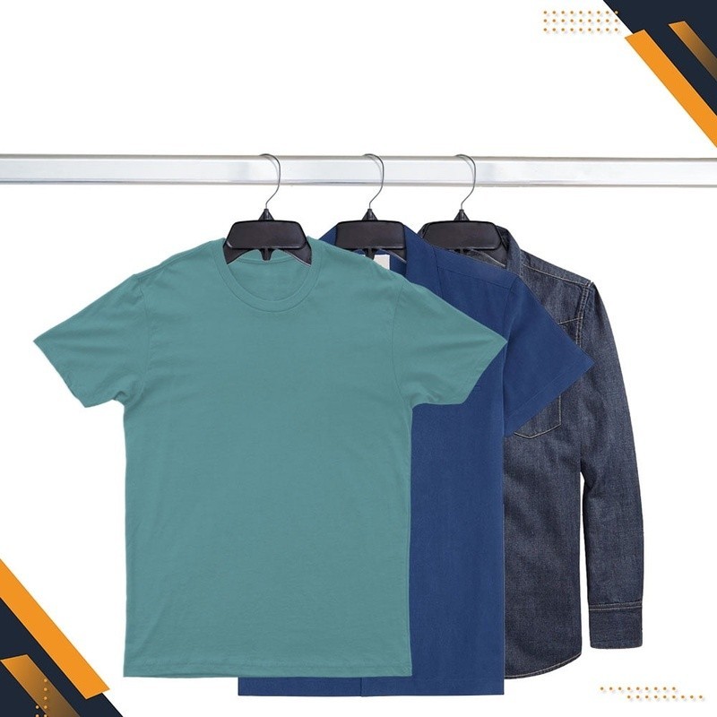 Heavy Duty Recycled Plastic Hangers Pack of 100 Shirts Suits Blouses Clothes New