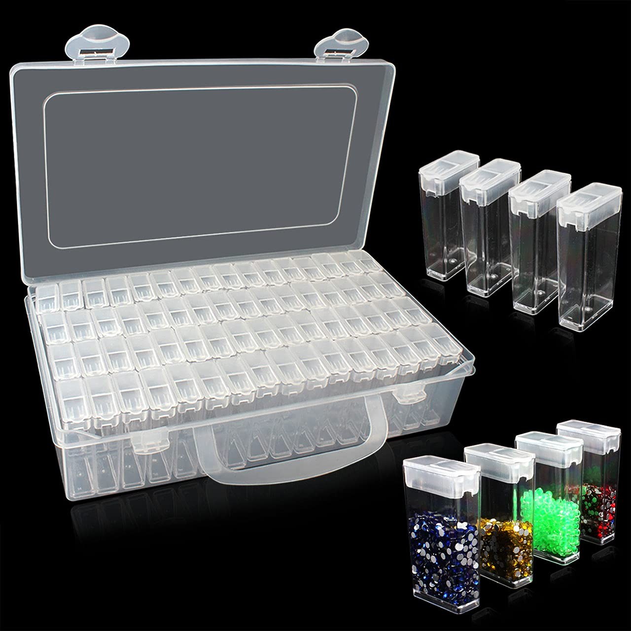 Diamond Painting Accessories Storage Boxes,5d Diamond Embroidery Beads Art Kits