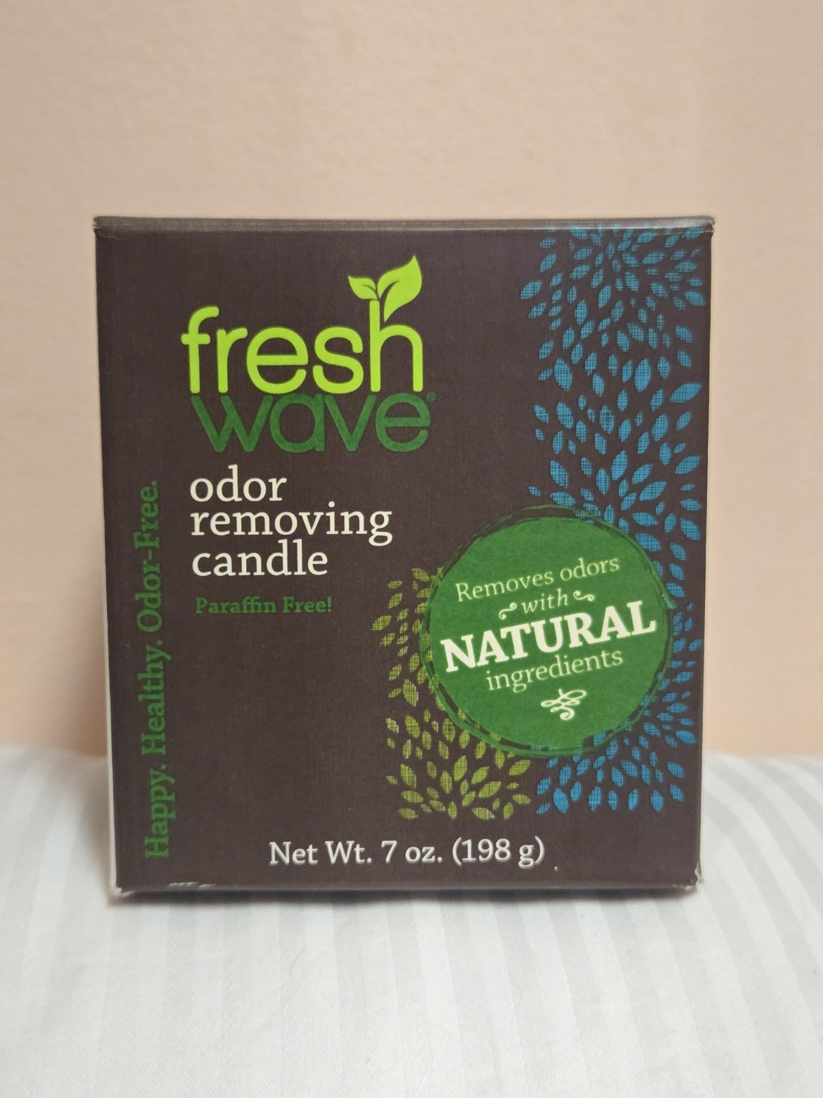 Fresh Wave Odor Removing Candle 7 oz – Natural Air Freshener