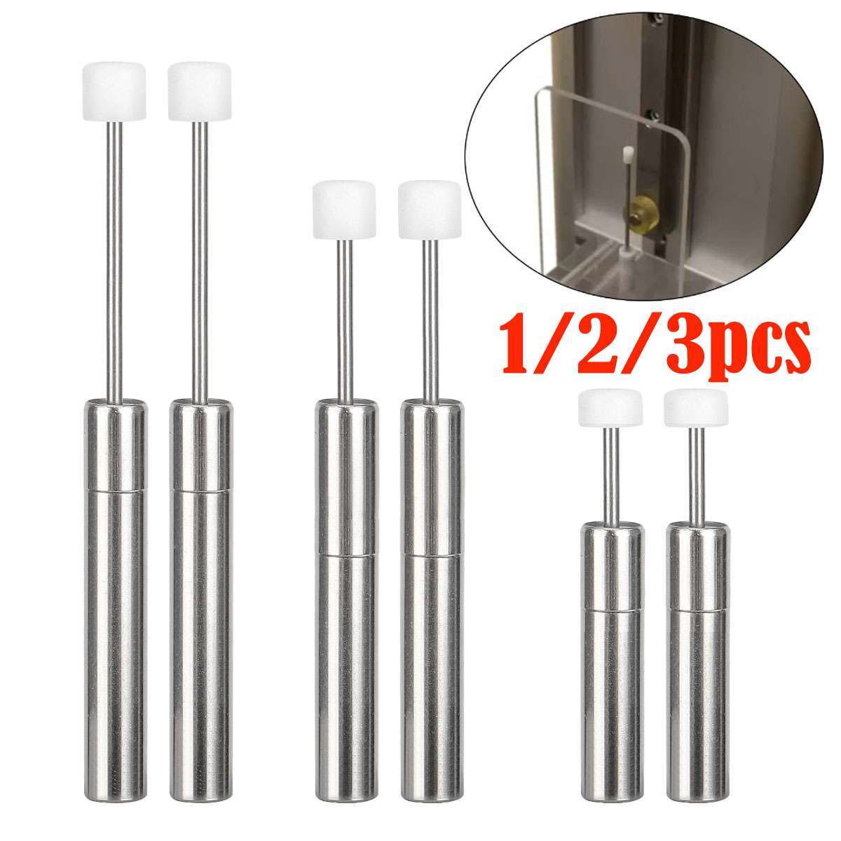 Trash Can Damper/Piston with Lid Replacement Ideal for Kitchen,1.98″/2.93″/3.56″