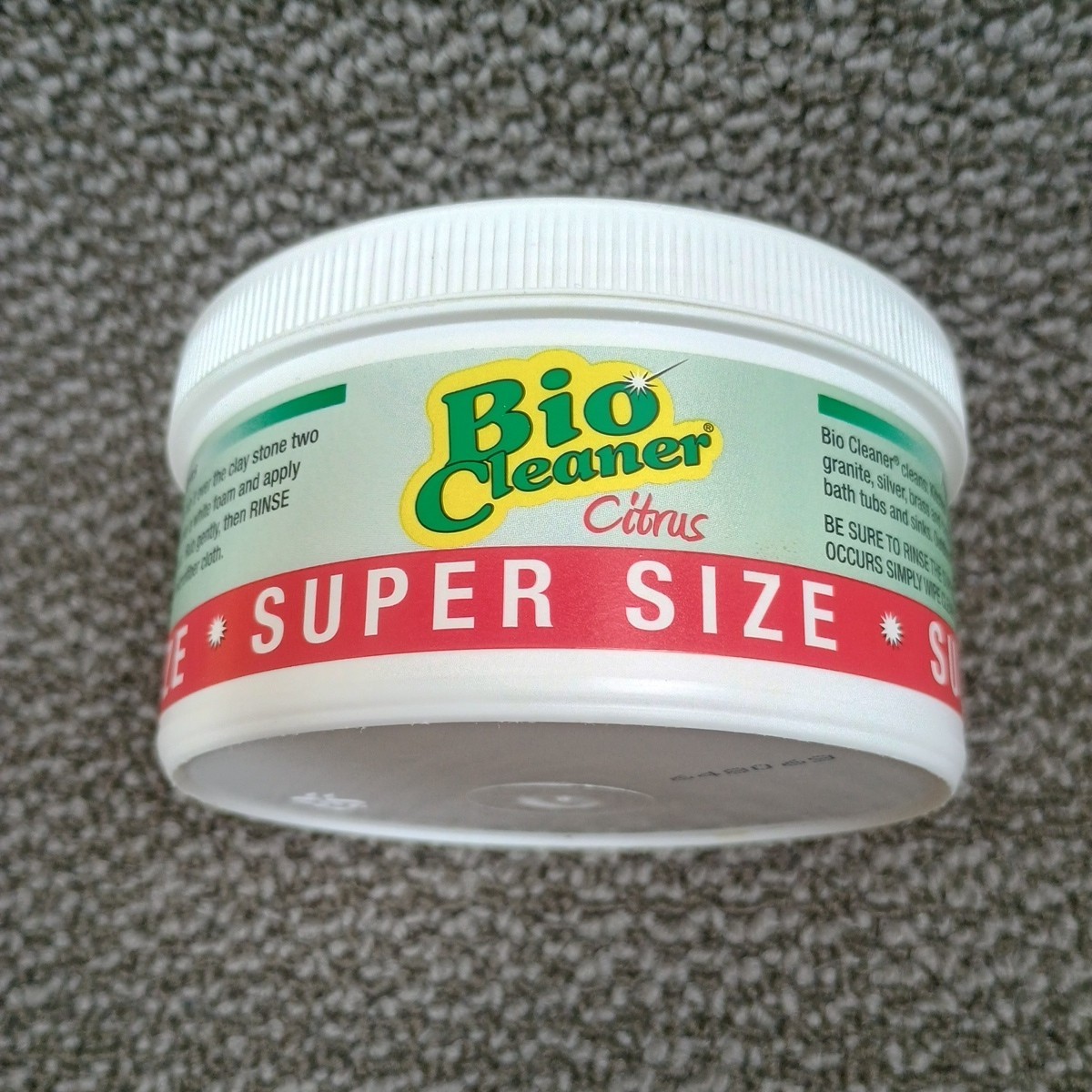 Bio Cleaner Citrus All Natural Cleaner SUPER SIZE 17.5oz Citrus NO SPONGE