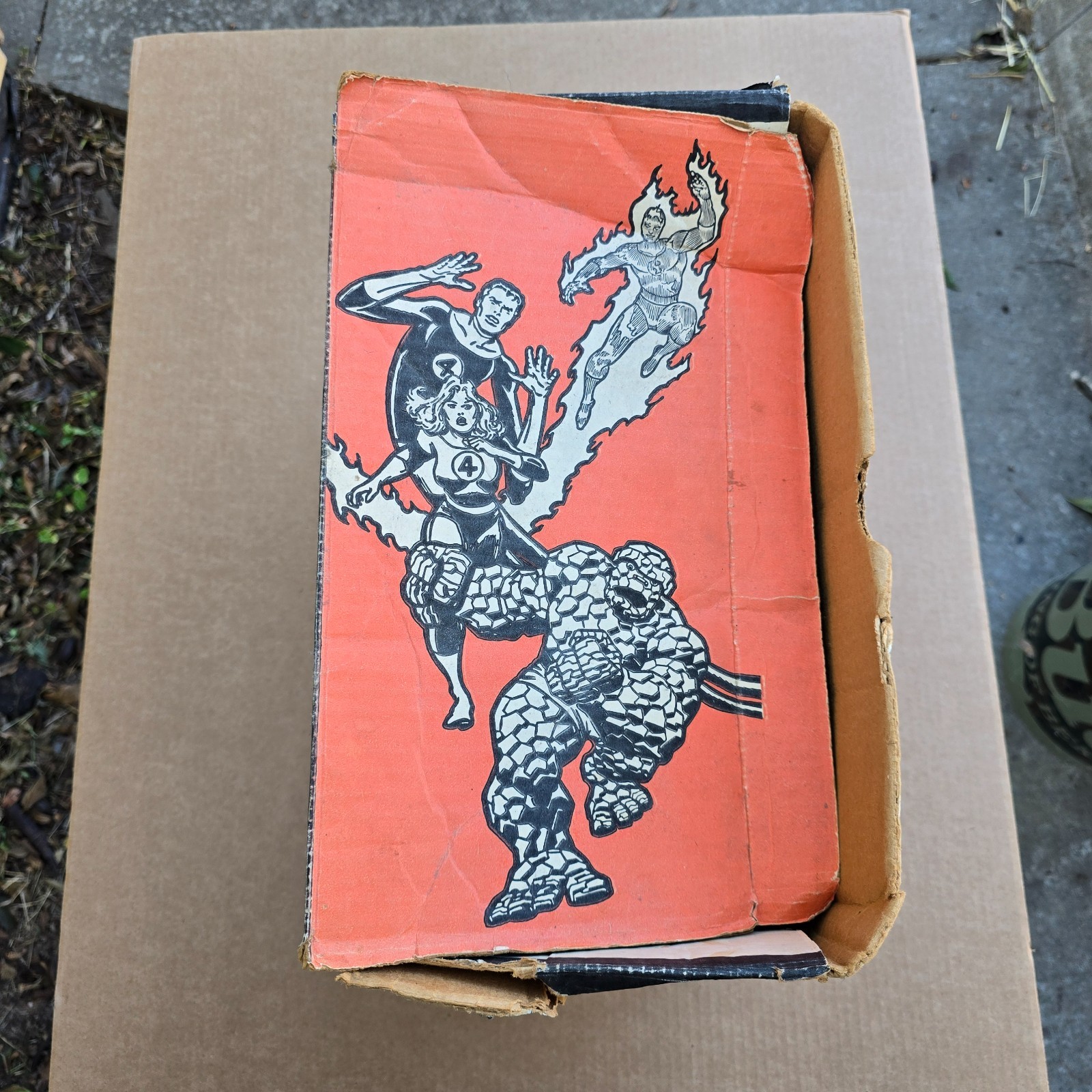 Vintage Marvel Comic Book Collection Storage Box 1989 CMC Wolverine Spiderman