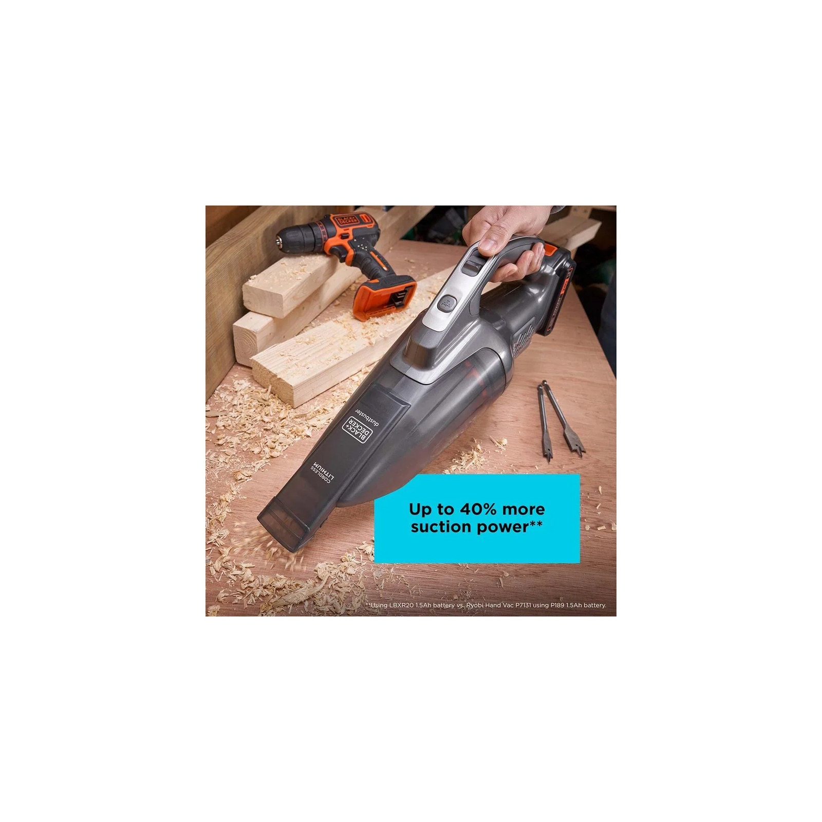 BLACK+DECKER dustbuster® 20V MAX* POWERCONNECT™ – BCHV001B