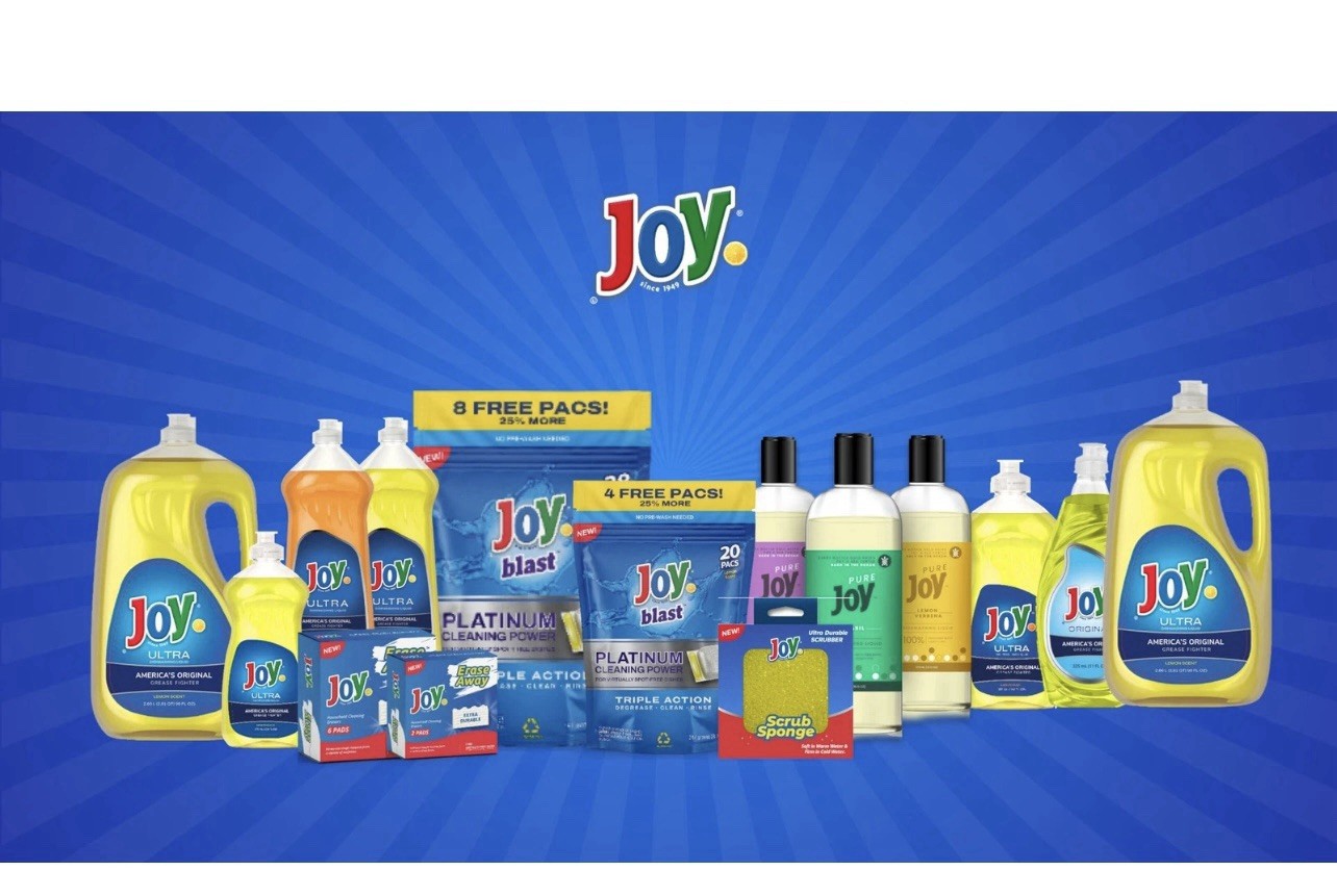 JOY Ultra Dish Soap Liquid Lemon Fresh Scent 90 Fl. Oz