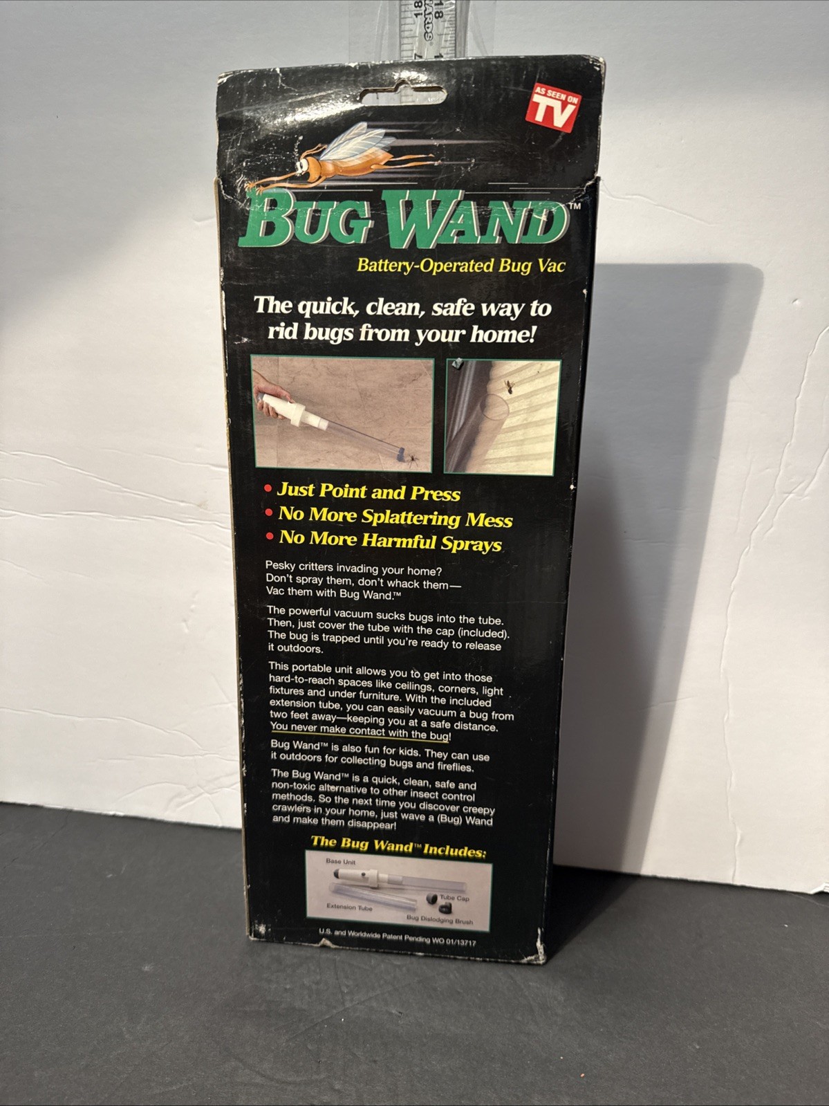 Bug Wand Battery Operated Vacuum